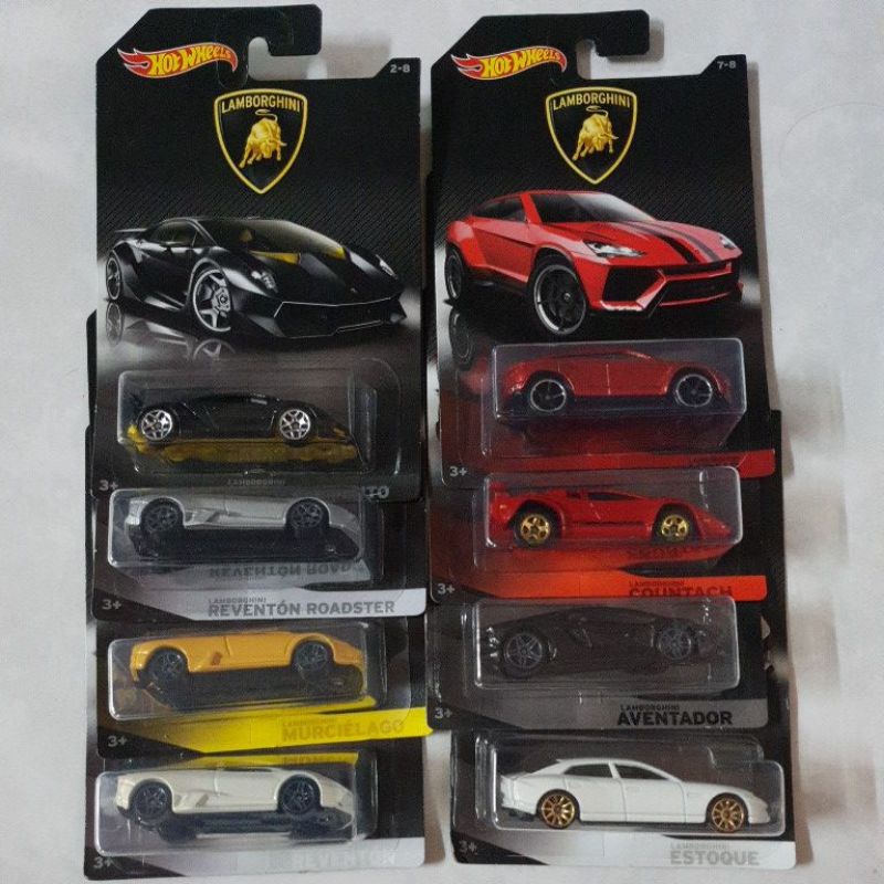 2016 Hot Wheels Lamborghini Set buy Walmart Exclusive Set of 8