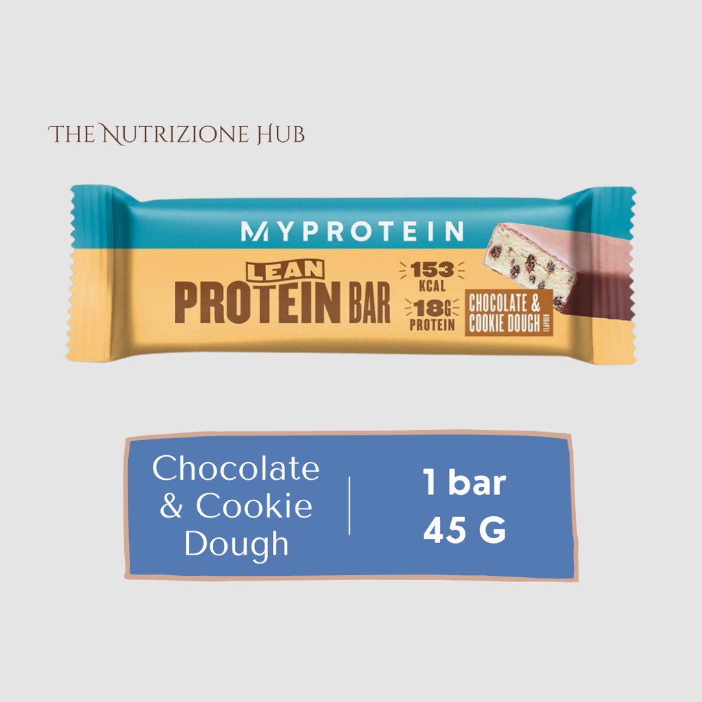 MYPROTEIN Lean Protein Bar, 1 bar (45 g) Shopee Malaysia