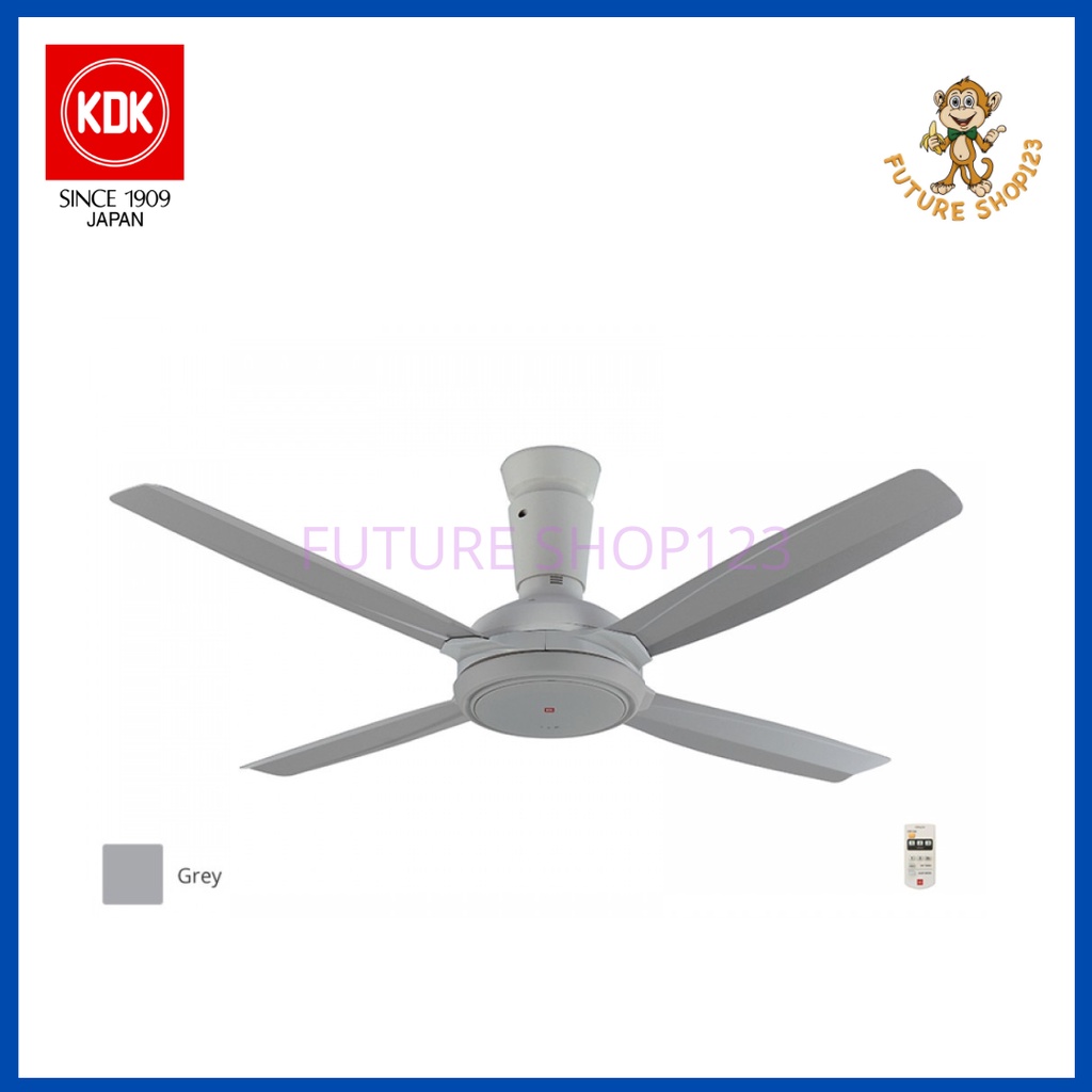 2024 LATEST MODEL KDK REMOTE CEILING FAN K14XZ/K14YZ 4 / 5 BLADE 56 ...