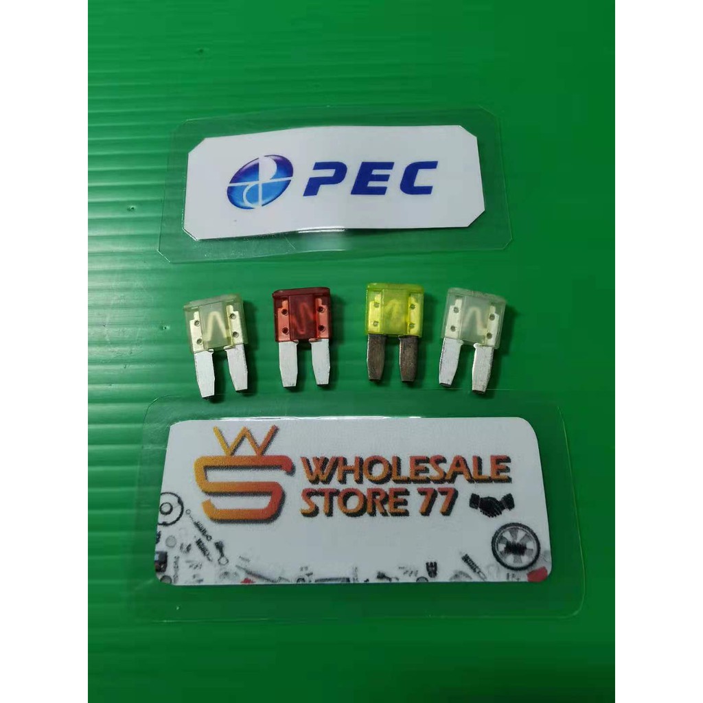 ORIGINAL PEC MICRO 2 FUSE MINI FUSE BLADE NISSAN HONDA HYUNDAI KIA 5 7.