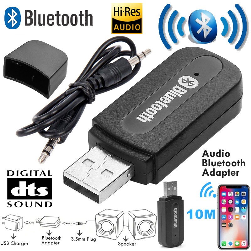 USB Bluetooth Audio Adapter USB Wireless Bluetooth Music Receiver Audio