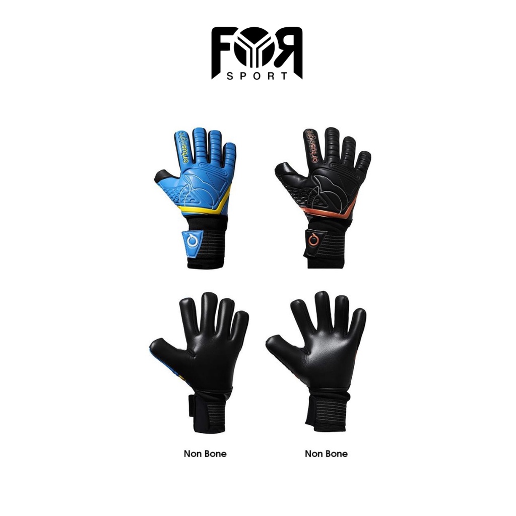 Aegis GK GLOVE (NON BONE) Goalkeeper Gloves BLACK/BRONZE Royal BLUE