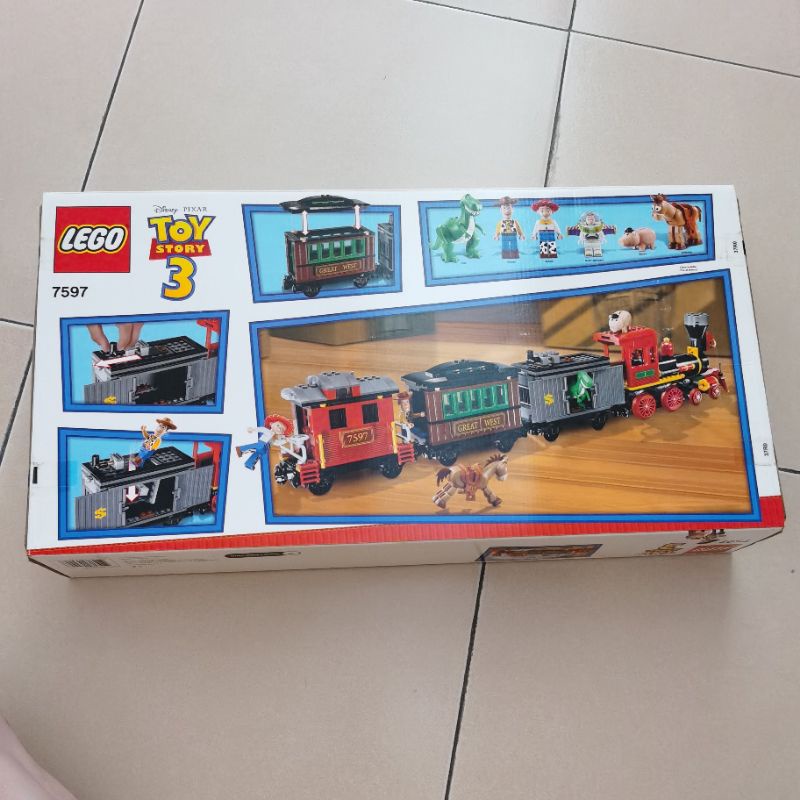 LEGO 7597 TOY STORY Western Train Chase Shopee Malaysia
