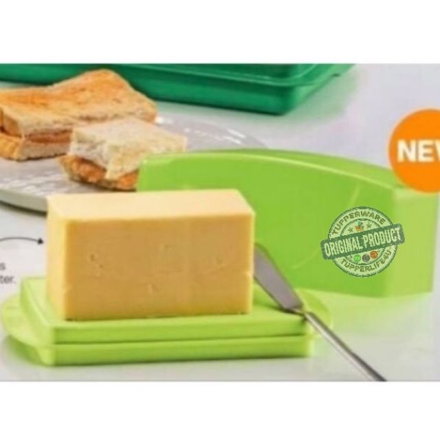💥Ready Stock💥Tupperware Butter Dish (Green - 1 unit) | Shopee Malaysia