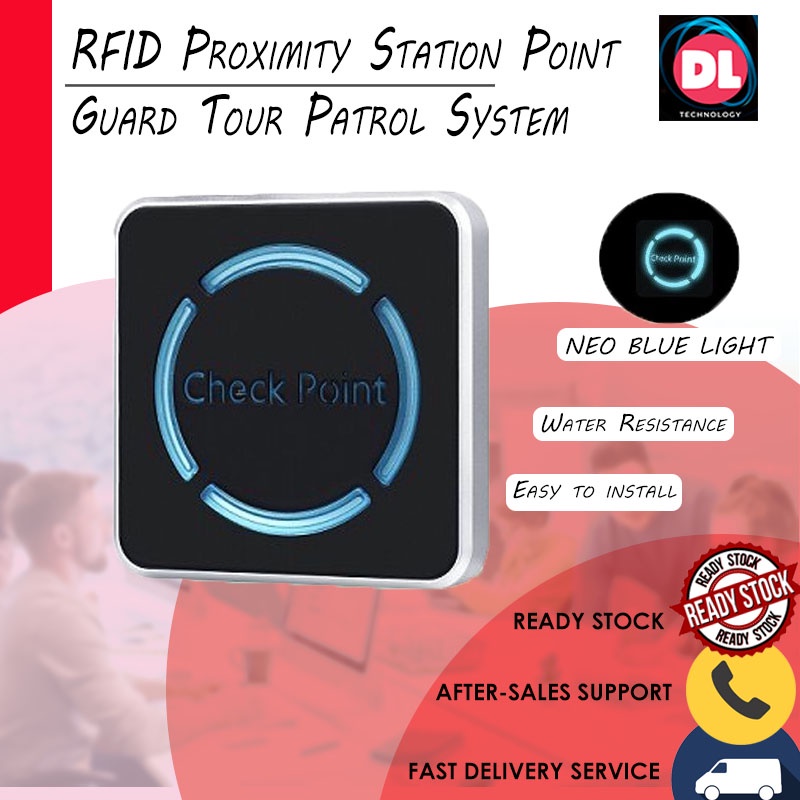 ZM-600 RFID Proximity Station Point (Black) | Security Digital Guard ...