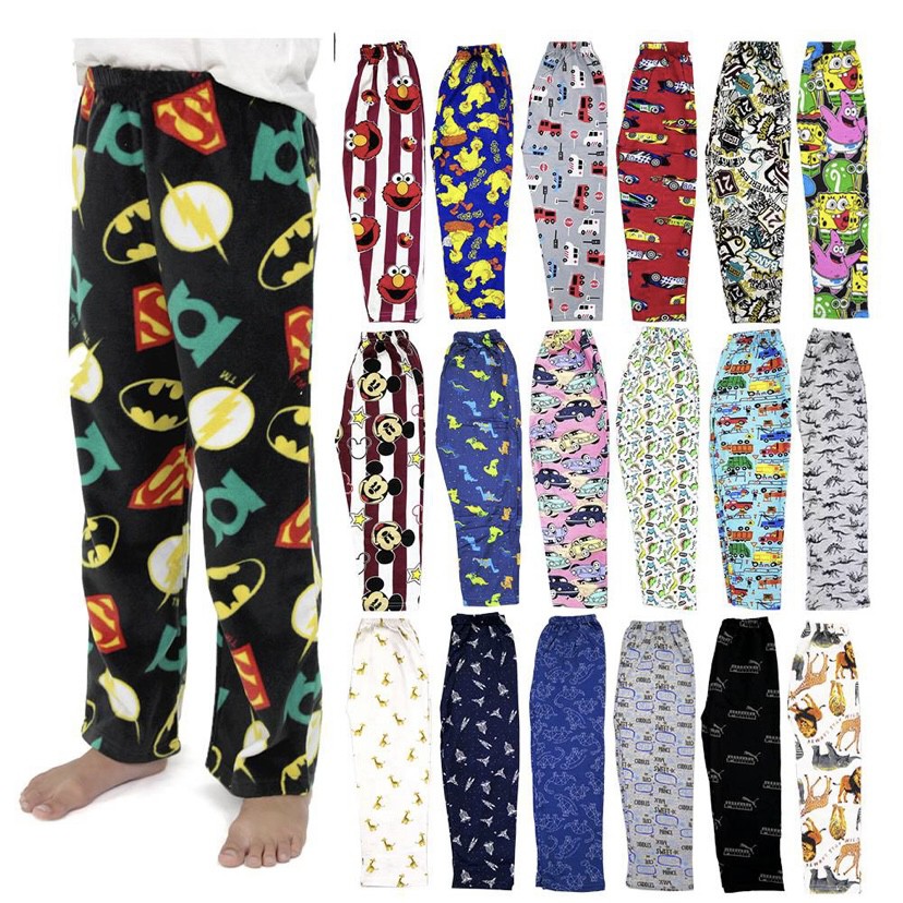 Kids PJ PANTS Boys(3Y~10Y) - Random Design | Shopee Malaysia