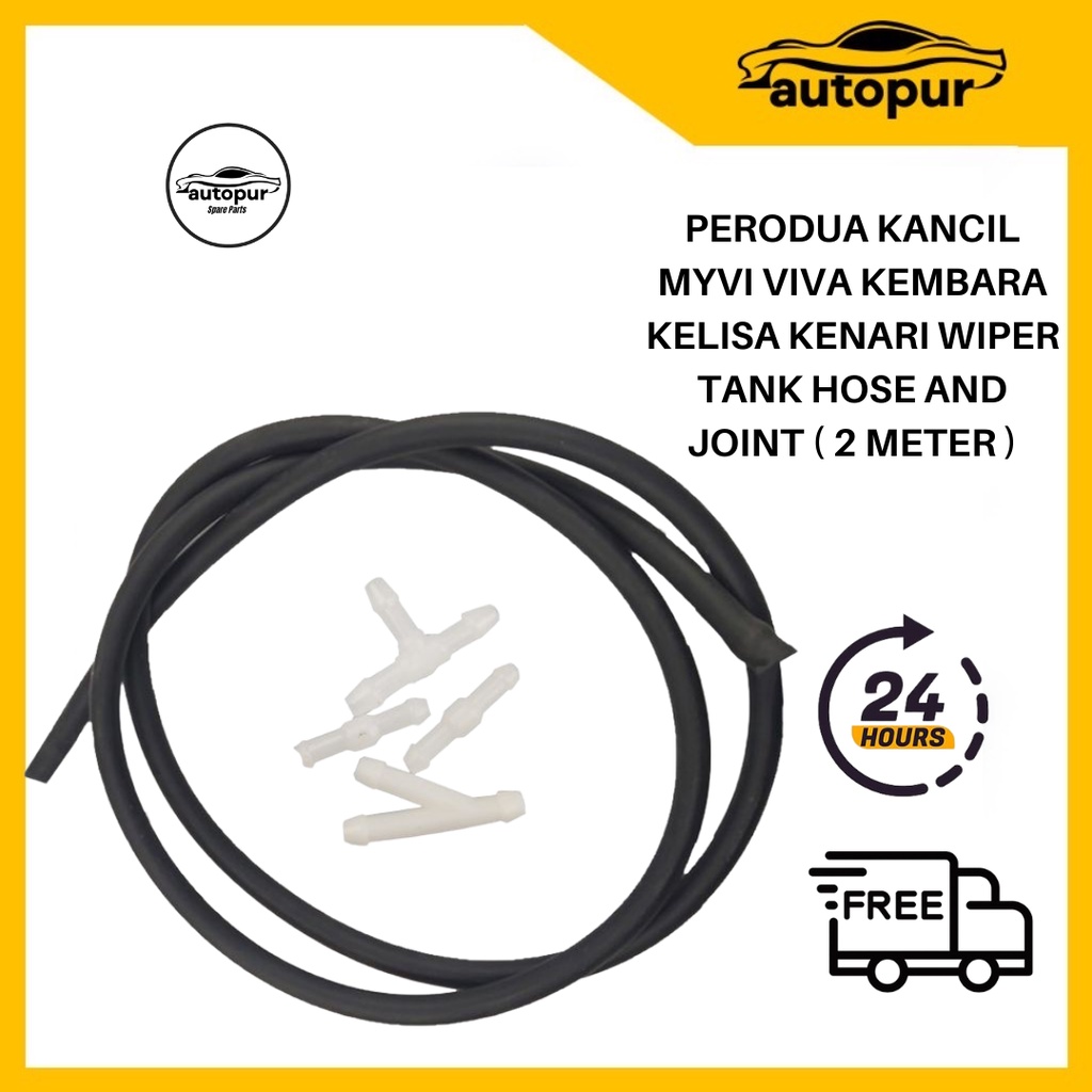 Perodua Kancil Myvi Viva Kembara Kelisa Kenari Wiper Tank Hose And