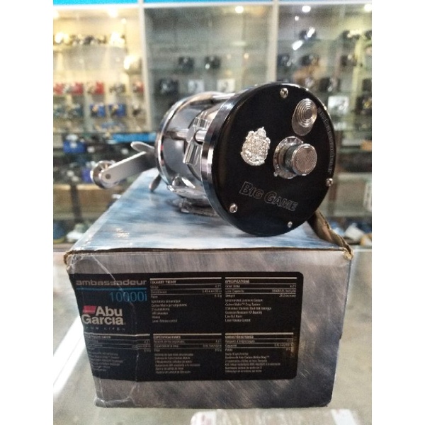 Abu Garcia Ambassadeur 10000i (kayuh kanan) | Shopee Malaysia