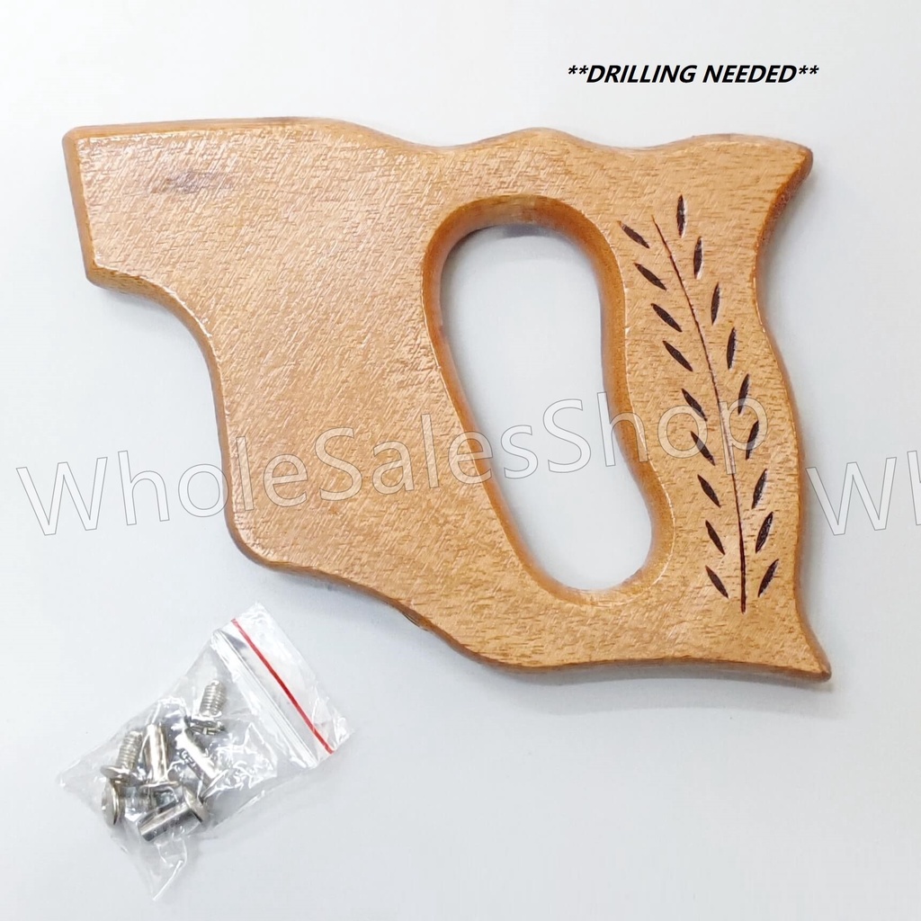 SAW HANDLE REPLACEMENT PLASTIC WOOD HAND SAW HANDLE HULU GERGAJI