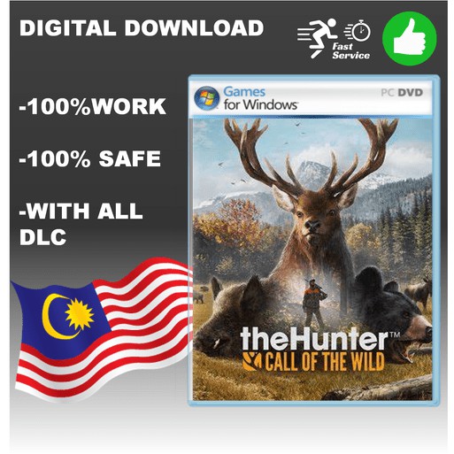 Windows PC Game The Hunter Call of the Wild All DLCs + MULTi10 Repack Digital Download 100Work