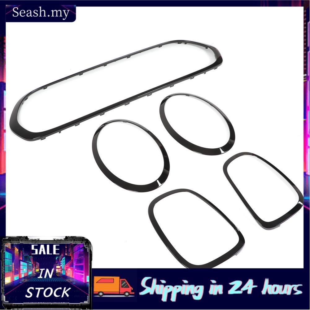 Couvre Poignu00e9e De Porte Noir Brillant Adaptu00e9 Pour Mini F55 F56 F57 Avec Acces Confort