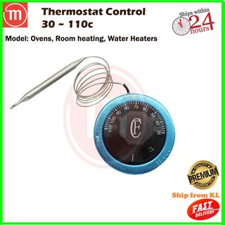 Electric Oven 30-110C NC Temperature Control Capillary Thermostat