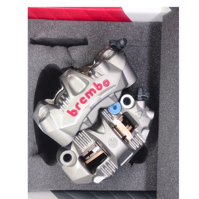 ORIGINAL BREMBO GP4RS SET 108MM PNP MT09 DOUBLE DISC BRAKE CALIPER 100