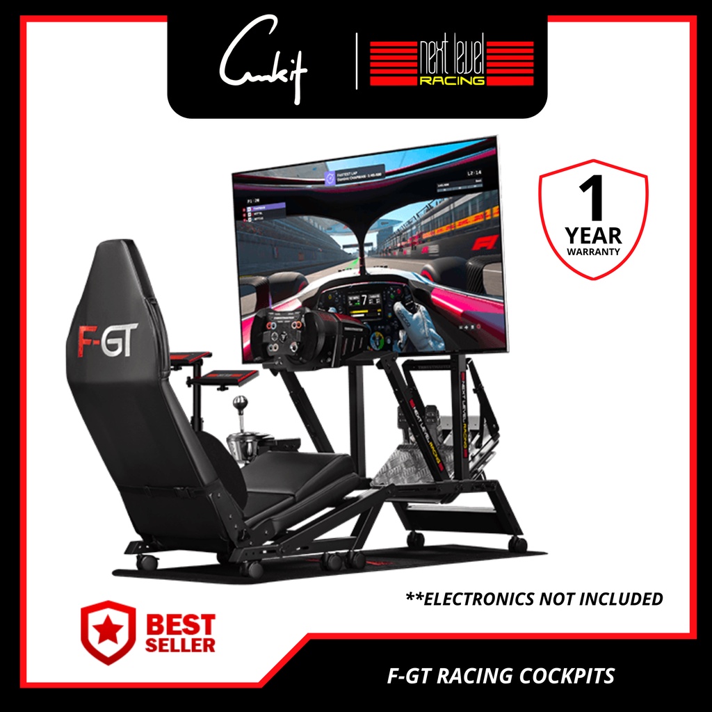 9.9 SALE 】NEXT LEVEL RACING F-GT Racing Simulator Cockpits PC PS4 PS5 ...