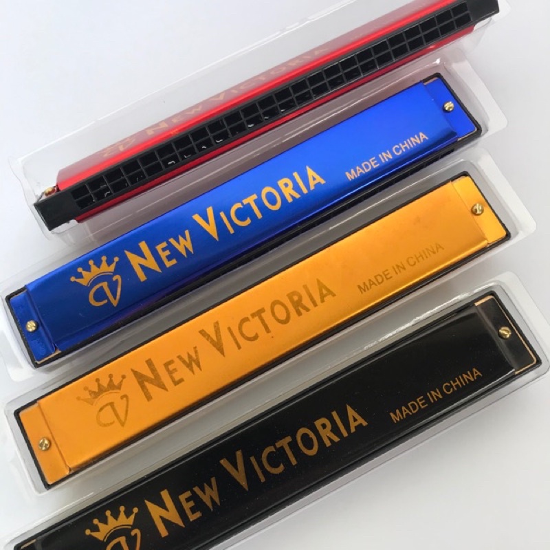 [READY STOCK] NEW VICTORIA HARMONICA (24Holes Key of C) Shopee Malaysia