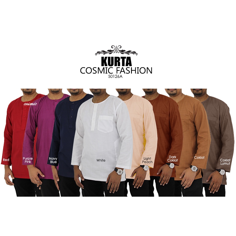 Kurta (Bulat Collar) Viral Moden Lelaki Melayu Murah 2021 Baju Melayu ...