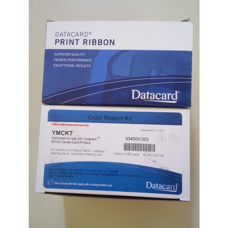 DATACARD 534000-003, ORIGINAL, Card Printer Color Ribbon, YMCKT, for SP/SD  Series Card Printers Shopee Malaysia