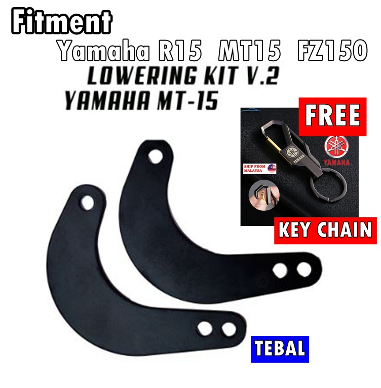 R15 MT15 FZ150 Lowering Kit Heavy DUTY YAMAHA MT-15 FZ-150 LOWER RENDAH ...