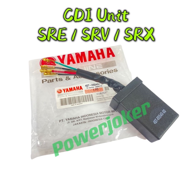 Yamaha SRX SRV SRE (Made In Indonesia) Standard Cdi Unit Api Coil CDI ...