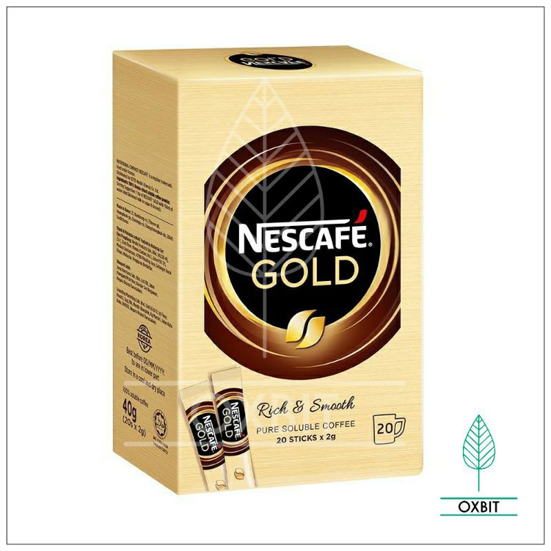 NESCAFE Gold Stickbox (2g X 20s) | Shopee Malaysia