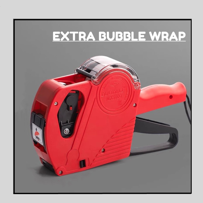 Price Tag Gun MX5500 8 Digits Labelling Machine Expired Date Sticker ...