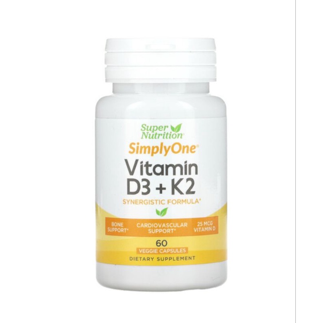 Vitamin D3 K2 60 Veggie Capsules Shopee Malaysia