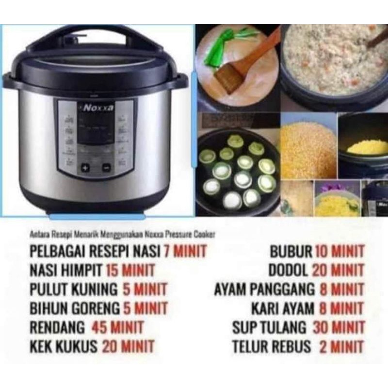 Ayam panggang noxxa pressure cooker hotsell