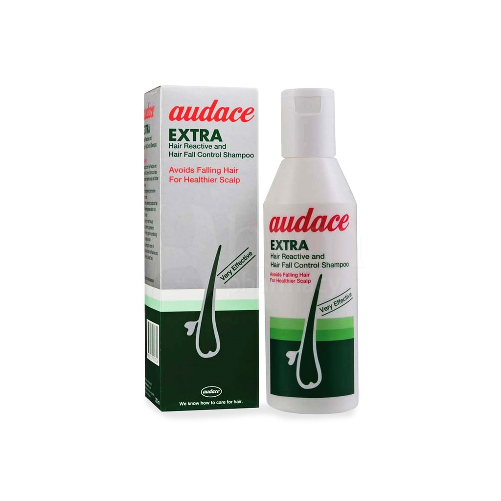 Audace Extra Hair Reactive and Hair Fall Control Shampoo 200ML | Shopee ...