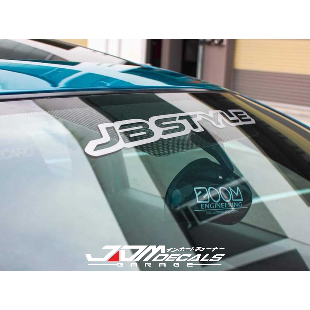 JBSTYLE Car Windscreen Vinyl Sticker | Shopee Malaysia