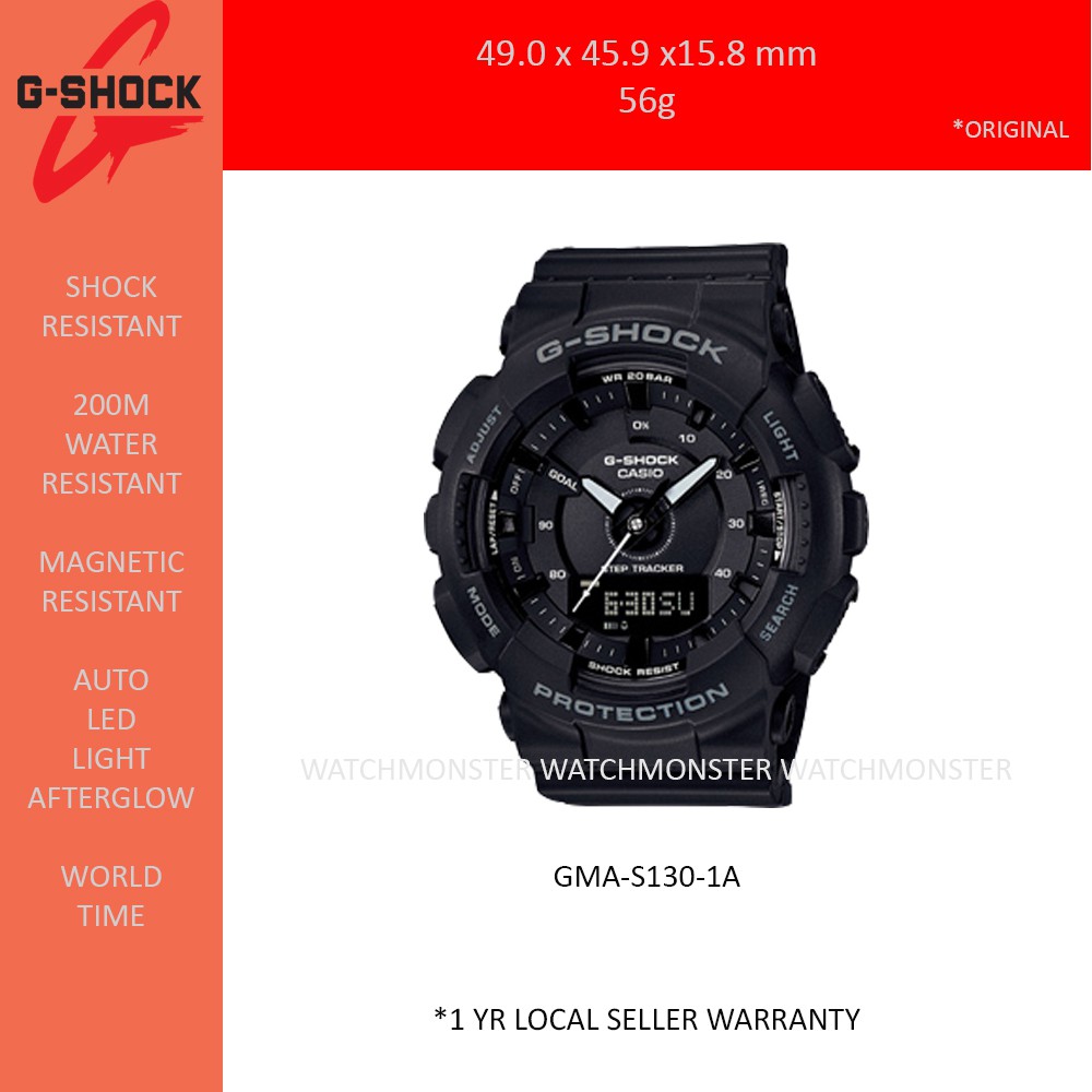 G SHOCK MINI GMA S130 1A Shopee Malaysia