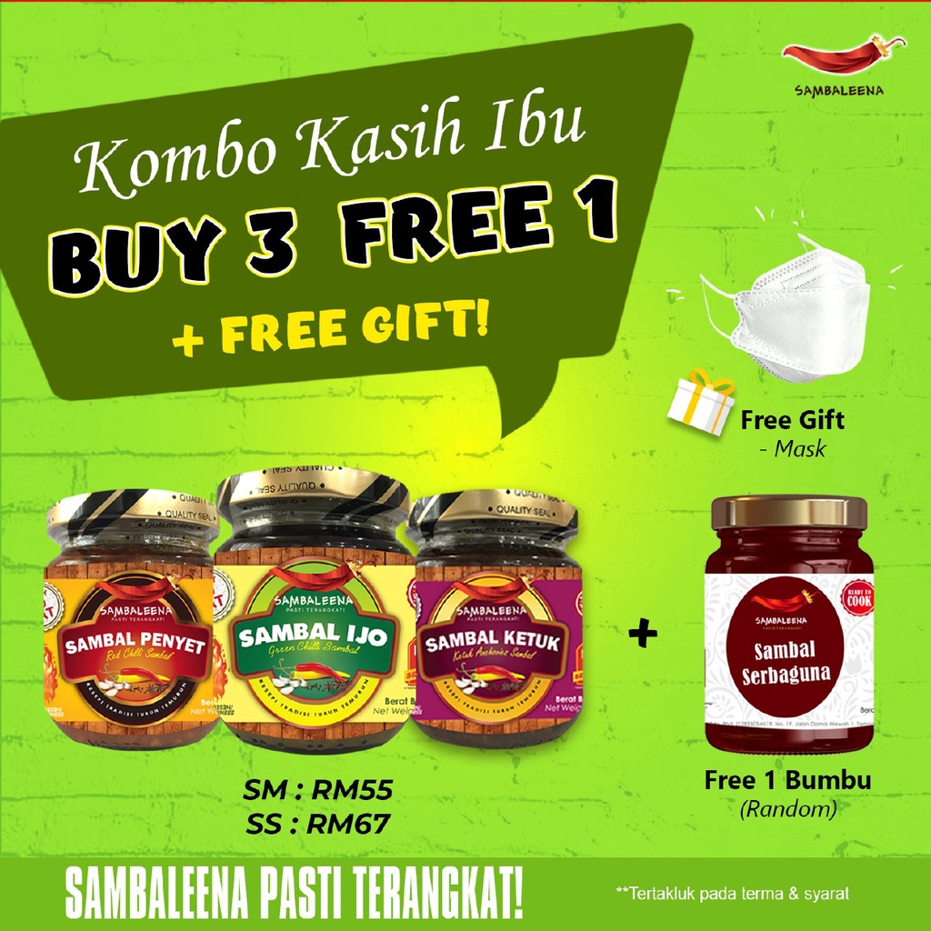 Hq Sambaleena Sambal Itam Sambal Ketuk Sambal Penyet Sambal Ijo