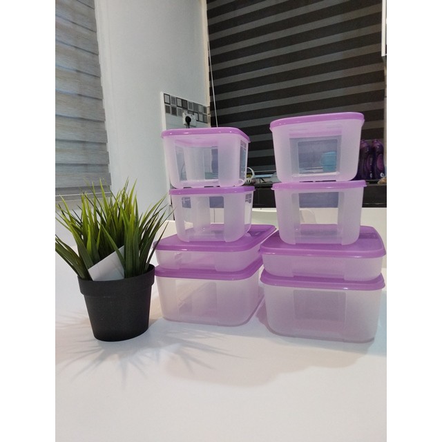 Tupperware FreezerMate Compact Set 8pcs | Shopee Malaysia