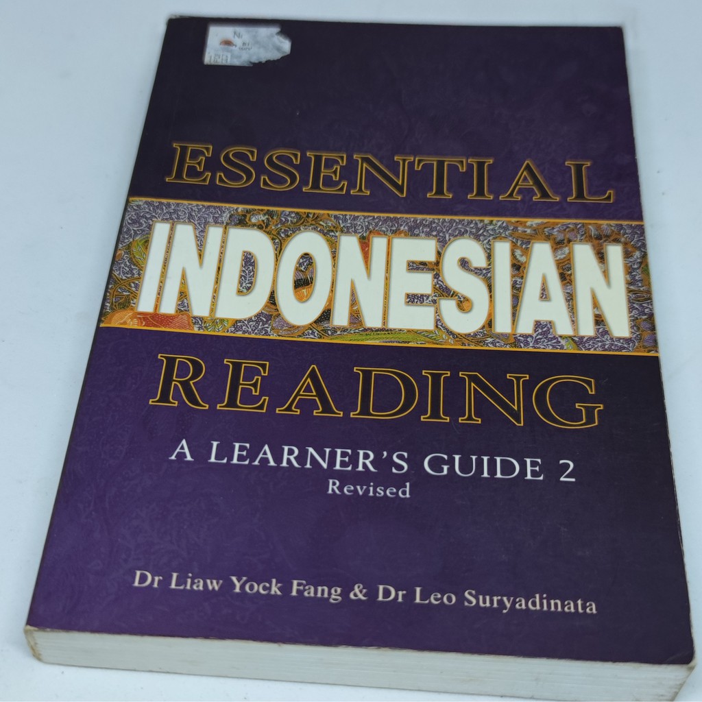 Essential Indonesian Reading A Learner’s Guide 2 Revised | Shopee Malaysia