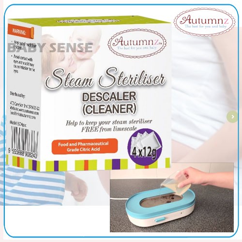 Steam steriliser hot sale descaler sachets