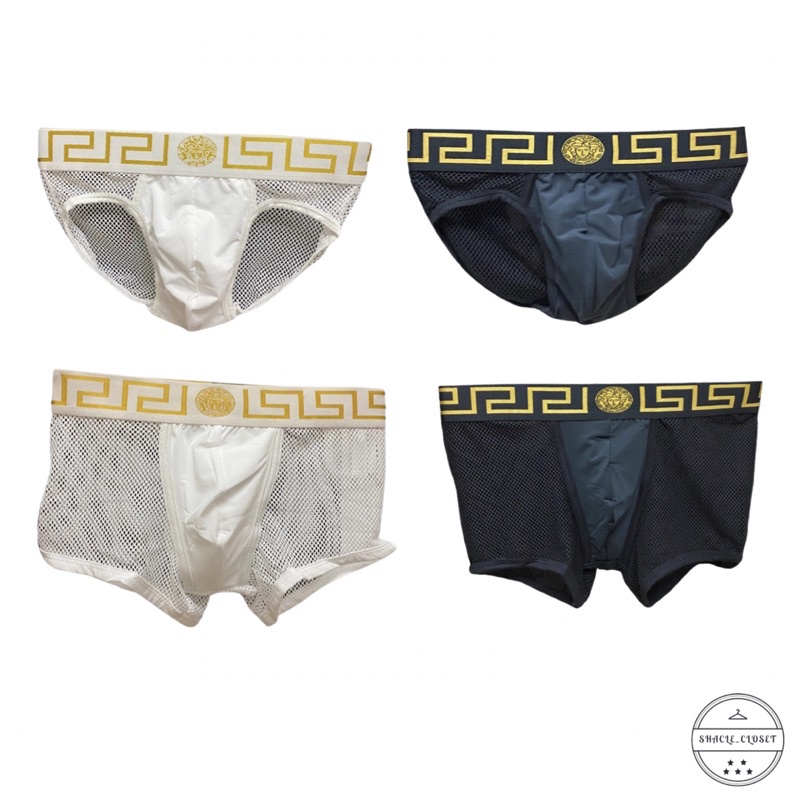 VERSACE Men's Underwear Beautiful Edges Cool And Comfortable Good