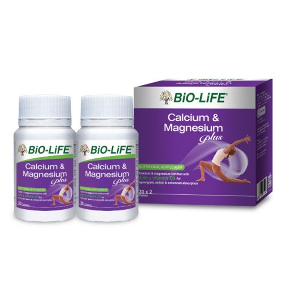 BIOLIFE Calcium & Magnesium 2x30s | Shopee Malaysia