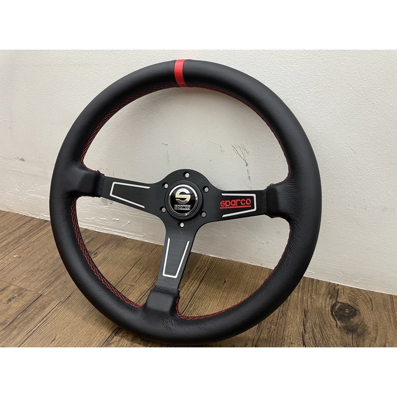 SPARCO 9 Hole Alcantara Deep Steering Wheel Super Leather 14 inch Drift