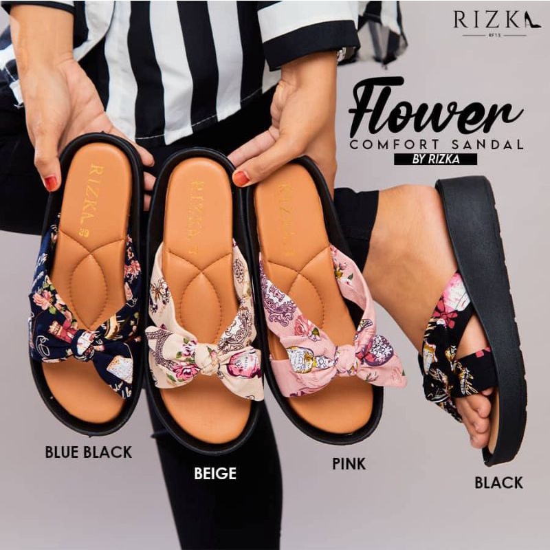 🔥READY STOCK🔥FLOWER SANDAL SHOES BY RIZKA WOMEN SHOES | Shopee Malaysia