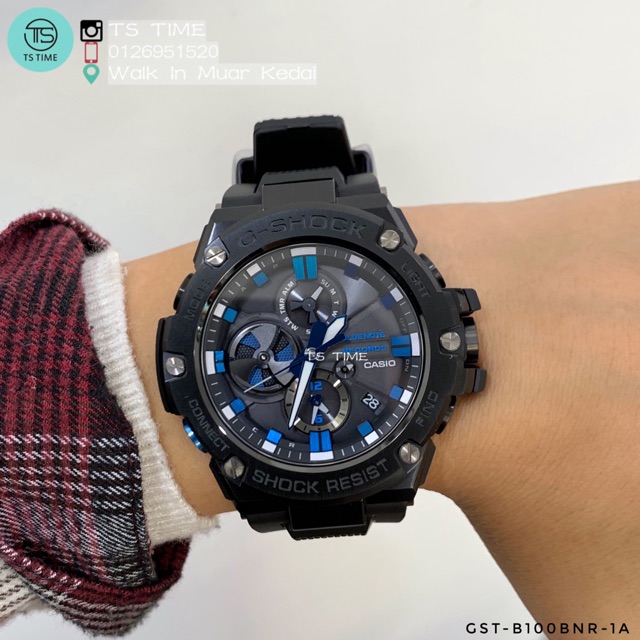 G SHOCK G-STEEL x Blue Note Records Bluetooth GST-B100BNR-1A / GST-B100BNR-1