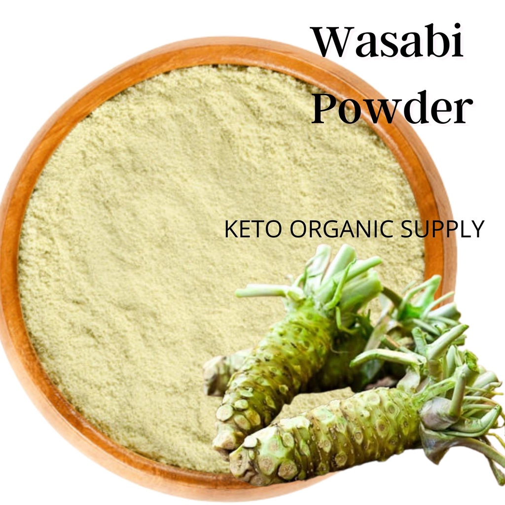 Wasabi Powder 芥末粉 250g Spicy Wasabi Japanese Food Paste Serbuk Wasabi ...