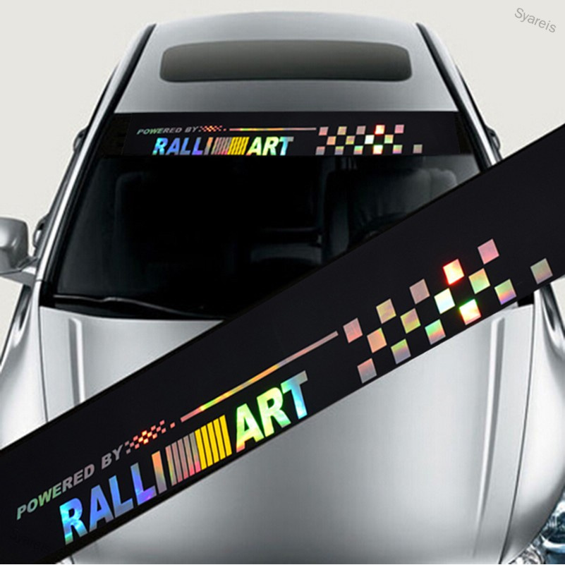 Colorful Reflective Decoration Decals Car Stickers Styling Front ...