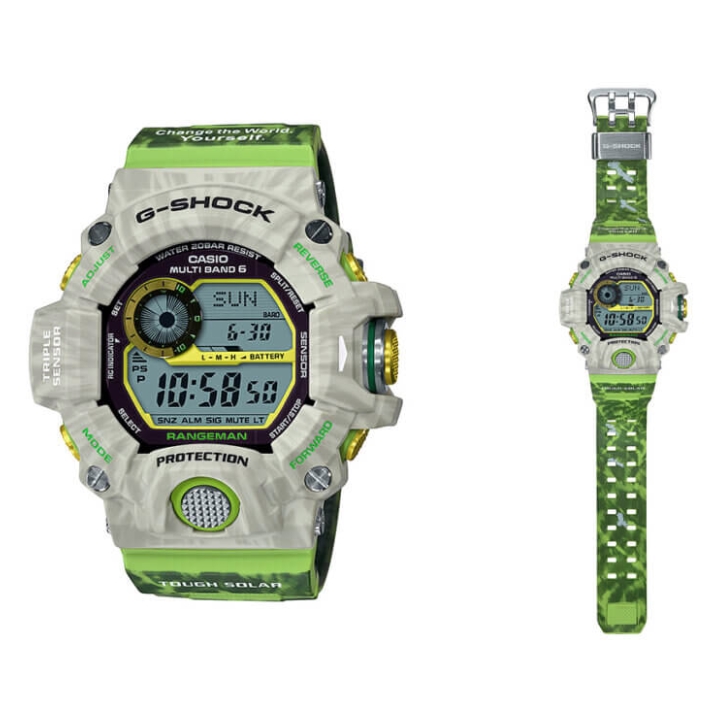 JAPAN SET CASIO G Shock Rangeman GW 9404KJ 3JR Earthwatch Edition