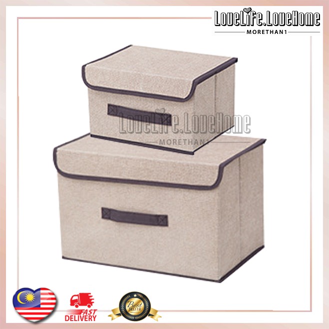 Storage Cube Box Fabric Foldable Collapsible Storage Box Bin Organizer