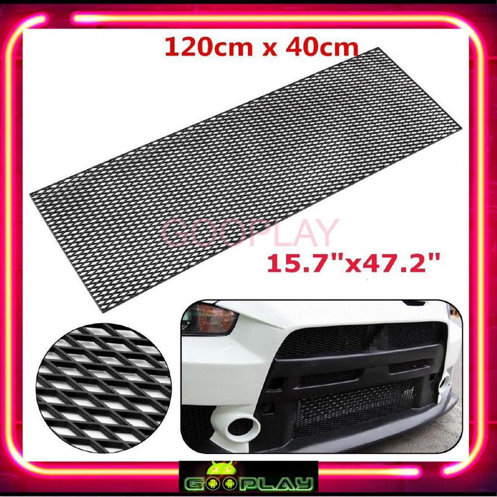 Universal Black ABS Plastic Racing Honeycomb Mesh Grill Spoiler Bumper ...