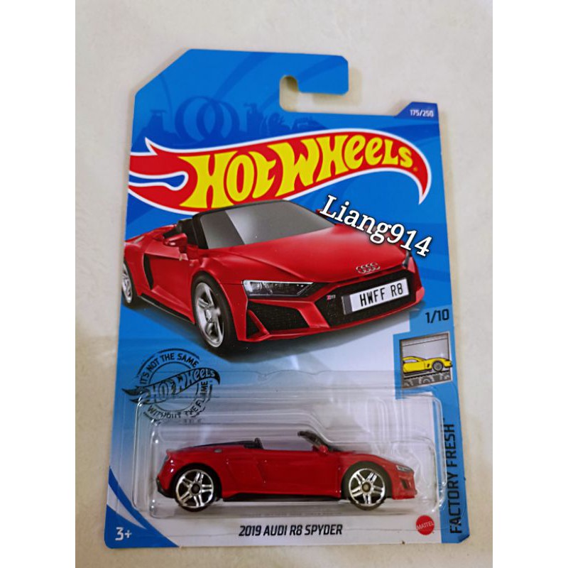 Hot Wheels Die Cast Audi R8 Spyder Red Shopee Malaysia