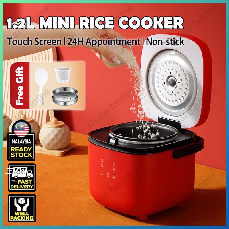 1.2L Mini Electric Rice Cooker Intelligent Automatic Household