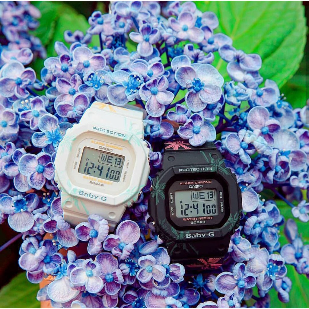 Watch Casio BABY G FLORAL G GLIDE BGD560CF 7 ORIGINAL Shopee Malaysia