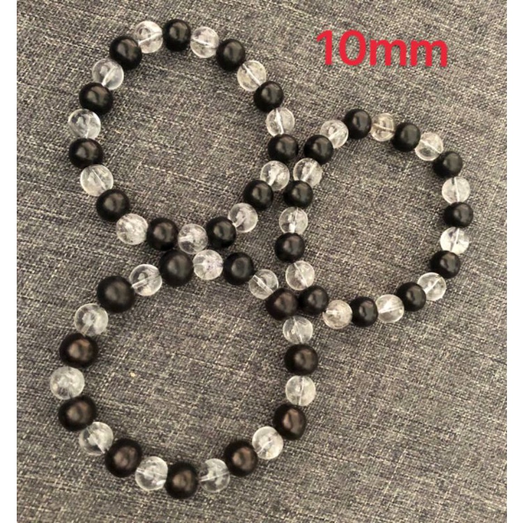 Shashvata Authentic Karungali & Shaptik Beads Bracelet+Lab Test ...