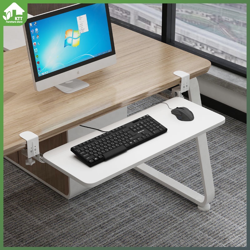 Keyboard Bracket Punch-Free Sliding Rail Keyboard Rack Installation ...