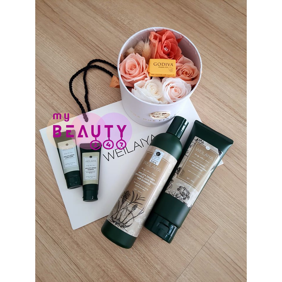 [Exp date 11/2024] Weilaiya Ginger Shampoo and Conditioner Set